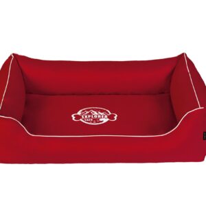 Cazo Outdoor Bed Maxy punane pesa koertele 120x90 cm
