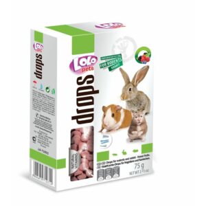 LoLo Pets Drops maiused närilistele metsamarjadega 75g