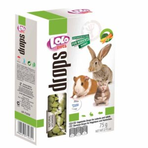 LoLo Pets Drops maiused närilistele köögiviljadega 75g