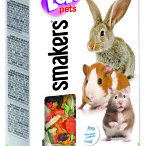 LoLo Pets Smakers maiusepulgad närilistele ja jänestele juurviljadega 2tk 90g