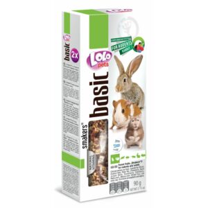 LoLo Pets Smakers maiusepulgad närilistele ja jänestele metsmarjadega 2tk 90g