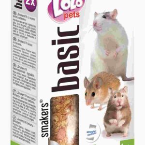 LoLo Pets Smakers maiusepulgad närilistele peekoniga  2tk 90g