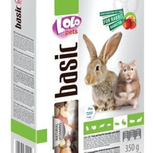 LoLo Pets Foody täiendsööt närilistele puuviljadega 350g