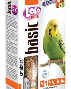 LoLo Pets Smakers maiusepulgad viirpapagoidele pähklitega 2tk 90g