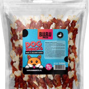 Bubu Pets koeramaius kaltsiumikondid pardiga 500g