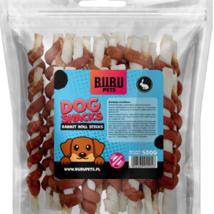 Bubu Pets koeramaius jäneseliharullid 500g