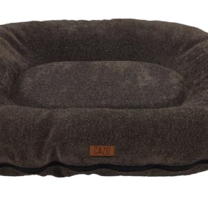 Cazo Oval Bed Reda pruun pesa koertele 105x140x17 cm