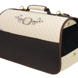 Cazo Carrier Exclusive beež pruun transpordikott 50x27x26 cm