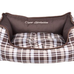 Cazo Soft Bed Scotland Line pruun pesa koertele 95x70 cm