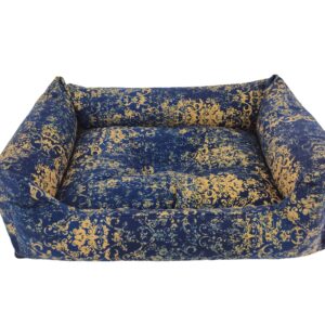 Cazo Soft Bed Vintage sinine pesa koertele 95x75 cm