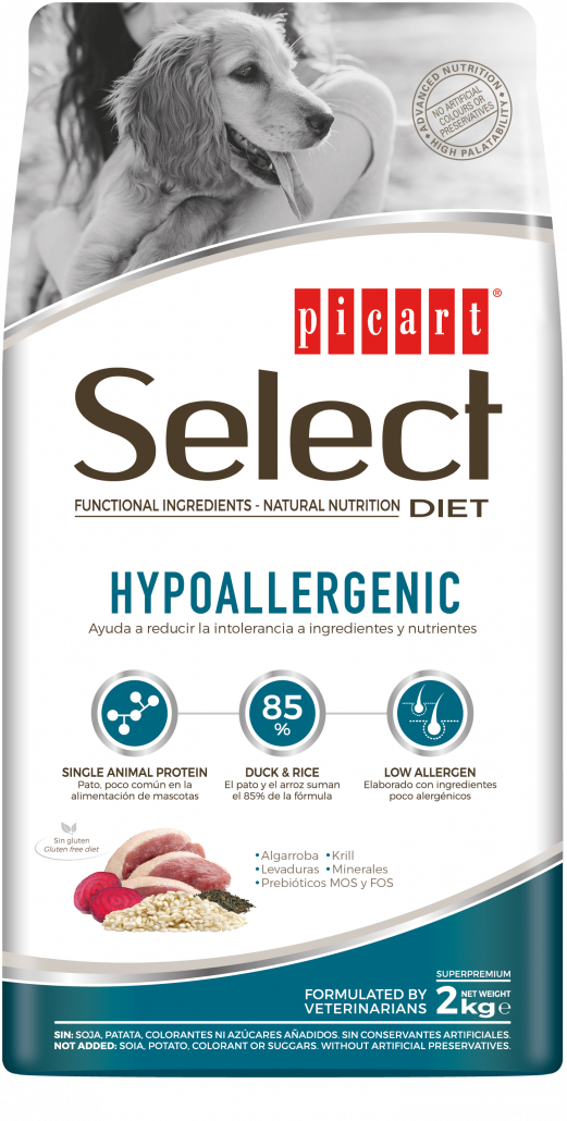 Select Hypoallergenic koeratoit 2 kg