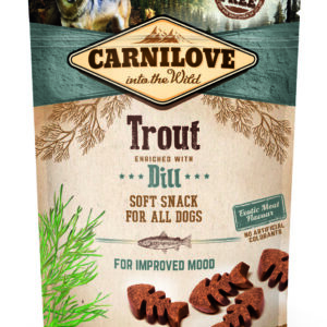 Carnilove Dog Snack Trout & Dill maiused koerale 200g