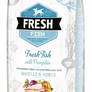 Brit Fresh Fish & Pumpkin Adult Large Muscles & Joints koeratoit 12 kg