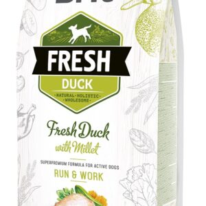 Brit Fresh Duck & Millet Adult Run & Work koeratoit 2,5 kg
