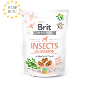 Brit Care Insects with Salmon närimismaius koertele 200g