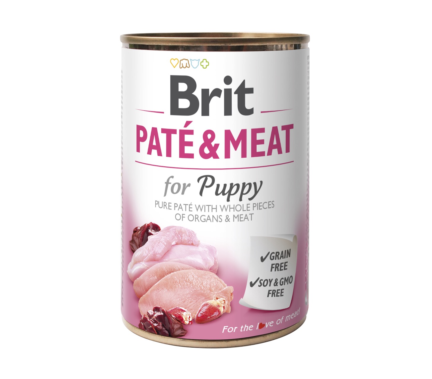 Brit Care Chicken & Turkey Paté & Meat for Puppy konserv kutsikatele 400g