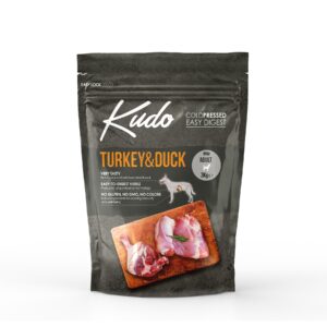 Kudo Turkey & Duck Mini külmpressitud koeratoit 3kg