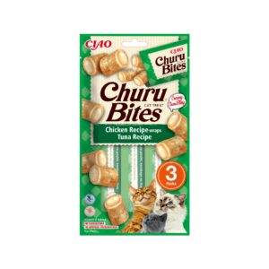 Churu Bites kassimaius kana ja tuunikalaga 3x10g