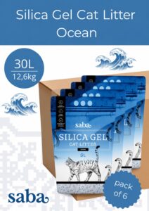 SABA ookeanilõhnaline silikageelist kassiliiv 30L