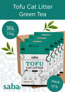 SABA rohelise tee lõhnaline tofu kassiliiv 36L