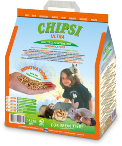 Chipsi Ultra puidugraanulid 10L 4,3kg
