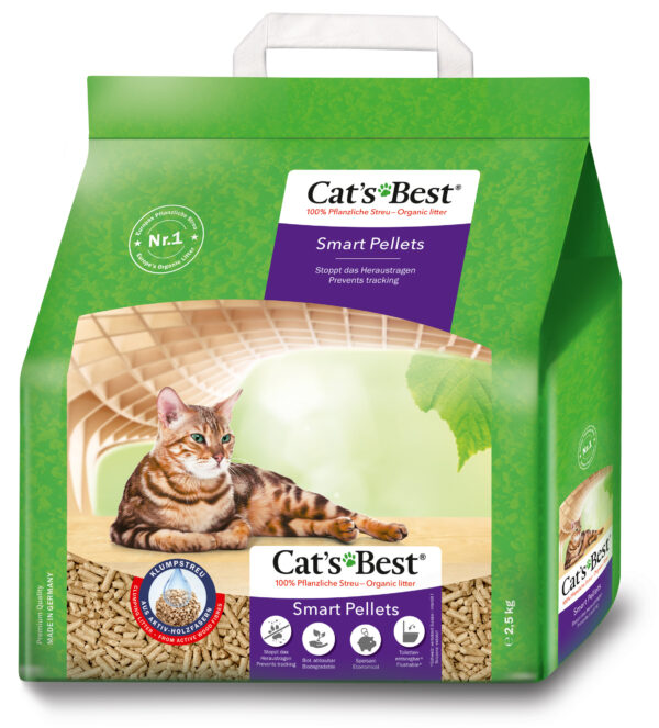 Cat's Best Smart paakuvad puidugraanulid 5L