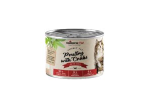Chicopee Gourmet Poultry with Crabs konserv kassidele 195g