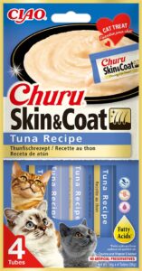 Churu Skin & Coat tuunikalaga maius kassile 4x14g