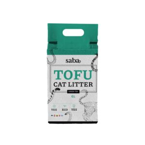SABA rohelise tee lõhnaline tofu kassiliiv 6L