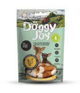 Doggy Joy calcium bones with chicken närimismaiused koerale 55g