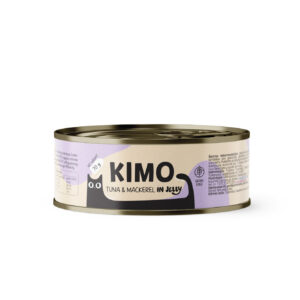 Kimo Tuna & Mackerel in Jelly konserv kassidele 70g