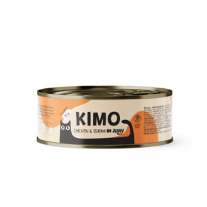 Kimo Chicken & Surimi in Jelly konserv kassidele 70g