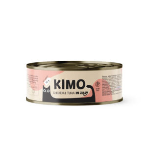 Kimo Chicken & Tuna in Jelly konserv kassidele 70g