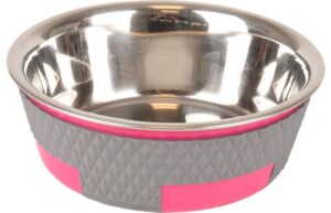 Flamingo metallkauss koerale ø 17cm - 850ml