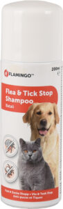 Flamingo kirbu ja puugi vastane šampoon koertele ja kassidele 200ml