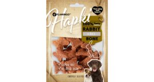 Flamingo Hapki Rabbit + Rice Bone närimismaius koerale 170g