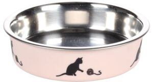 Flamingo libisemisvastase põhjaga roosa kauss kassile ø 11cm - 180ml