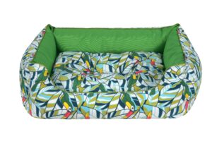 Cazo Soft Bed Cotton Toucan pesa koertele 75x60 cm