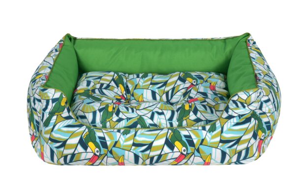 Cazo Soft Bed Cotton Toucan pesa koertele 95x75 cm