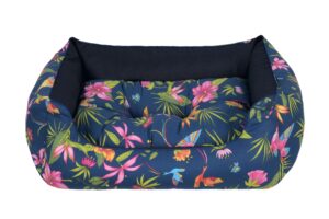 Cazo Soft Bed Cotton Flower pesa koertele 95x75 cm