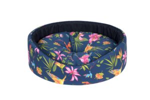 Cazo Foam Bed Cotton Flower pesa koertele 50x46 cm