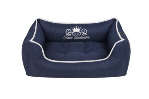 Cazo Soft Bed Royal Line Navy pesa koertele 95x75 cm