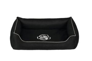 Cazo Outdoor Bed Maxy must pesa koertele 120x90 cm