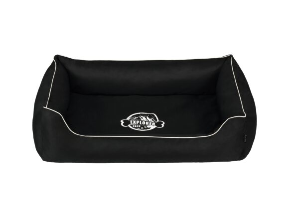 Cazo Outdoor Bed Maxy must pesa koertele 120x90 cm