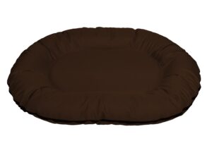 Cazo Oval Bed pruun pesa koertele 75x100x15 cm