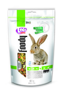 LoLo Pets Foody täissööt jänestele 600g