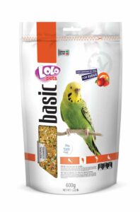 LoLo Pets Foody täiendsööt viirpapagoidele marjadega 600g
