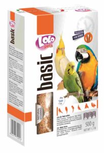 LoLo Pets Foody punase hirsi seemned lindudele 500g
