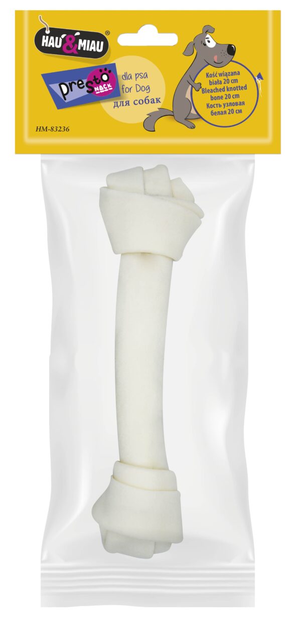 Hau & Miau närimiskont sõlmluu valge 20cm 85g