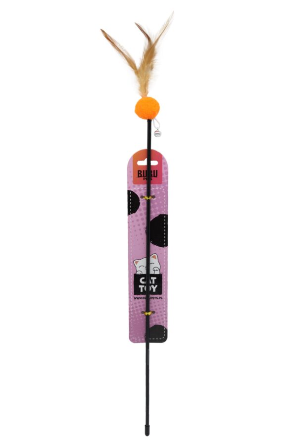 Bubu Pets kassiõng palli ja sulega 55cm 1tk (assortii)